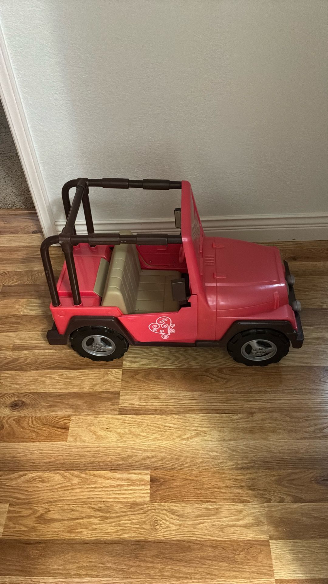 Toy Doll Jeep
