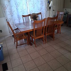 Craftsman Style Dinning Table