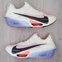 Nike Air Zoom Alphafly 3 Next% Road Racing Shoe FD8315-101 Womens Size 10.5 MSRP $295