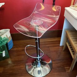 Acrylic bar Stools. $50.00 For Two.
