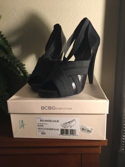 BCBG Generation Black Heels