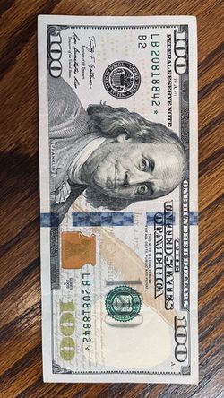 $100.00 (*) star note for $250.00 CASH, TEXT FOR PRICES.