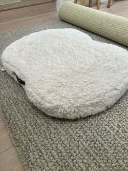 Large Fuzzy Dog Bed