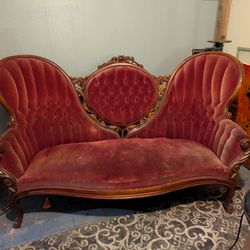 Victorian Rococo Sofa