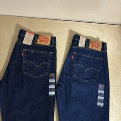 Men’s Levi’s 511 Slim Fit Size 38x32 Brand New$30 Each 