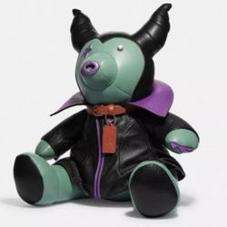 Coach x Disney Villains Maleficent Collectible Bear Plush - NEW
In original manufacturer packaging. 
