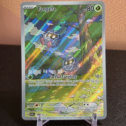 Pokemon Scarlet And Violet Tangela Illustration Rare 