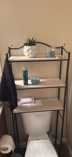 Shelf restroom