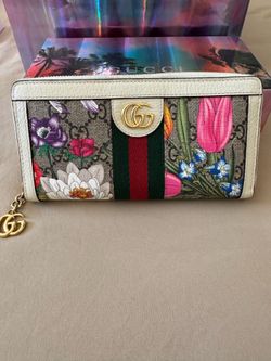 GUCCI GG FLORA WALLET