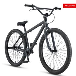 SE Bikes Big Flyer 29" BMX Bike Matte Black