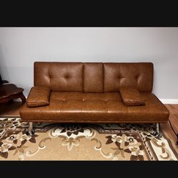 2 Convertible Sofa Bed Adjustable Couch