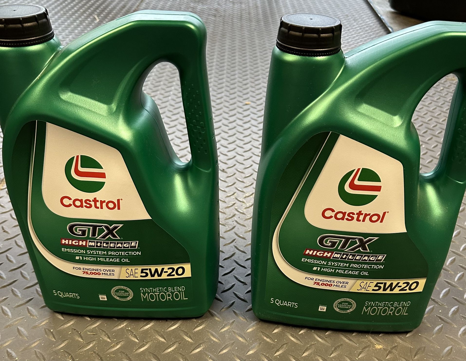 10qts Castrol motor oil