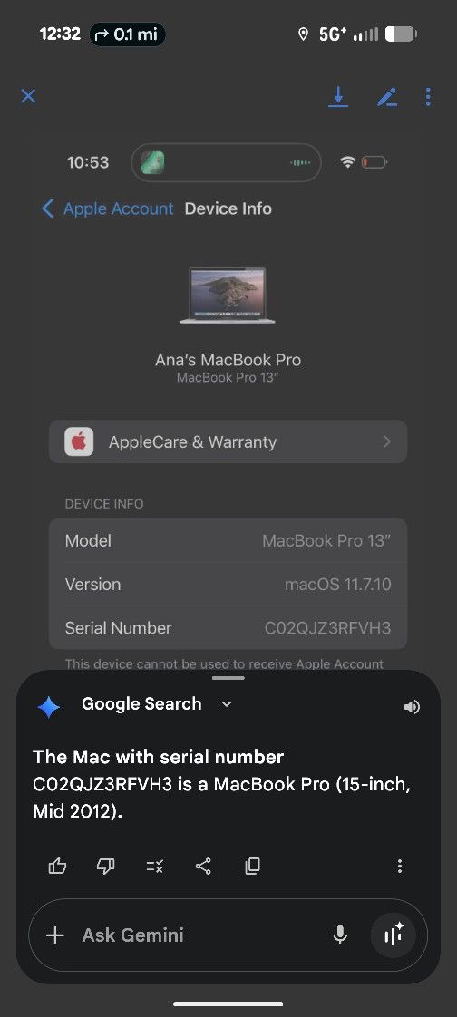 Macbook Pro Retina Early 2013