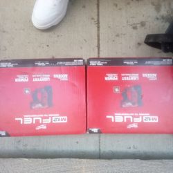2 Milwaukee Nail Guns (18 Gauge)