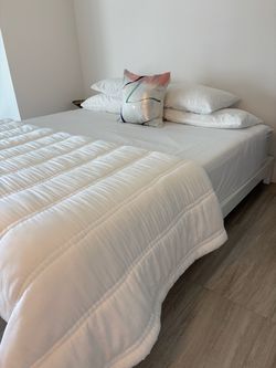 CB2 King Bed frame