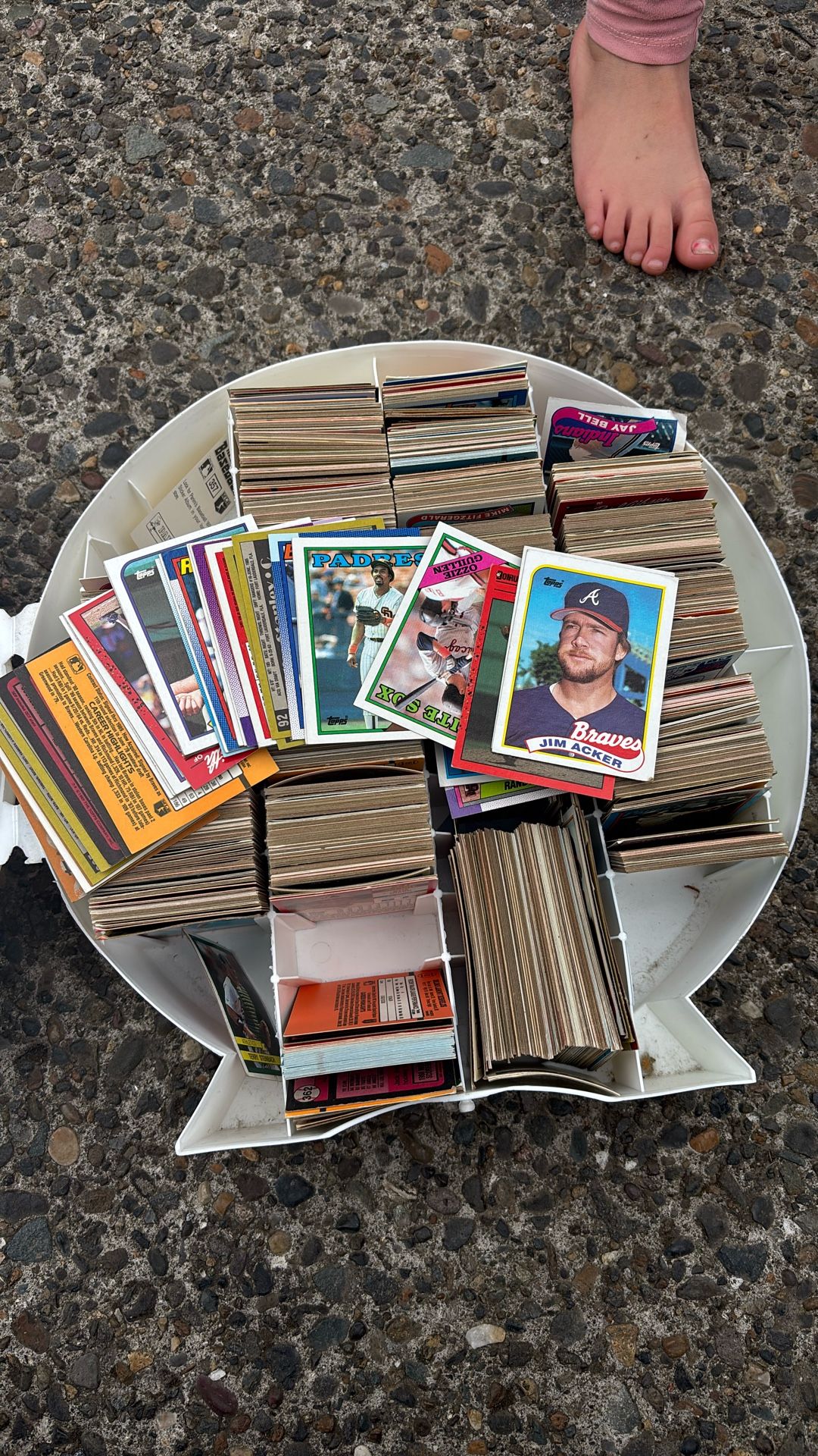 Vintage 1980s And 1990s Baseball Cards 