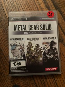 Metal Gear Solid HD Collection PS3
