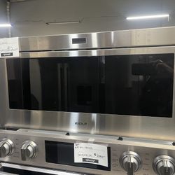 WOLF 30 INCH WIDE SLIDE IN MICROWAVE 