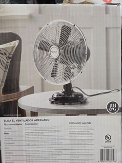New tabletop Fan better homes in box