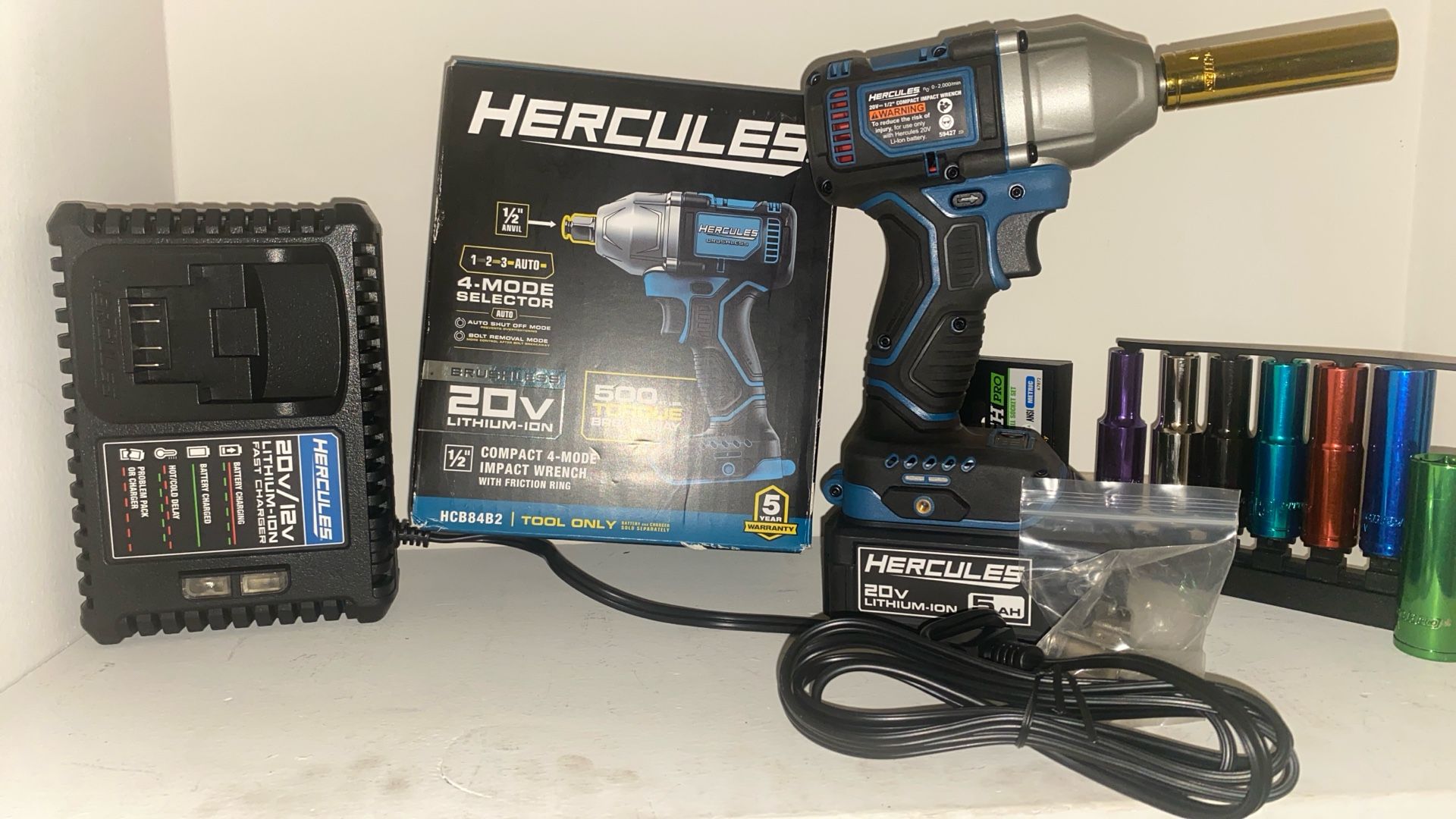 Hercules Torque Drill + Charger And Battery (usually Sold Separately)