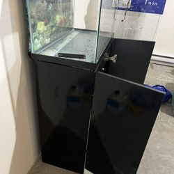 30 Gallon Fishtank w/ storage Stand