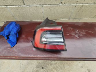 rear left LED taillight assembly compatible with 2017-2023 Tesla Model 3 and 2020-2025 Tesla Model Y vehicles.