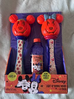Halloween Mickey & Minnie Bubblers