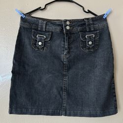 Mini Falda De Mezclilla Size 13/14 Niñas 