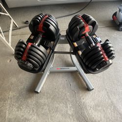 Bowflex Bumbell Set With Stand