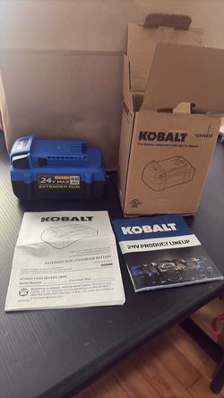 Brand New Kobalt 24V MAX 4.0Ah Lithium Battery
