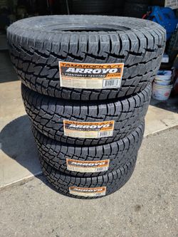 LT 285 70 17 ALL TERRAIN 10PLY TIRES SILVERADO SUBURBAN AVALANCHE TAHOE SIERRA F150 RAM TITAN TUNDRA