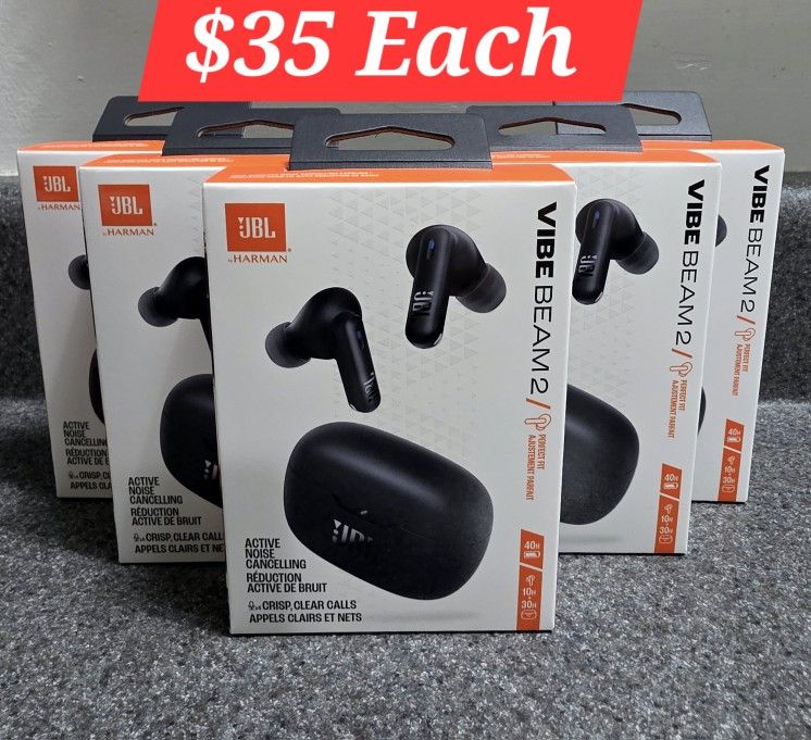 🔥JBL Vibe Beam 2
🔥1x$35 o 2x$60
⭐️Leer La Descripción Primero