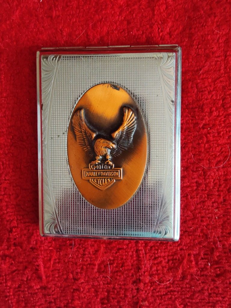 VintageHarley-Davidson Case Metal Very Good Condition $20 Firm