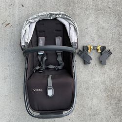 Uppababy RumbleSeat V1 for Vista 2015-2019 with lower adapters included