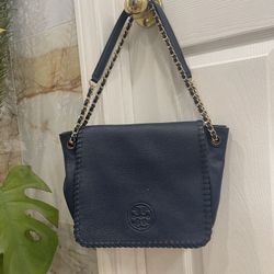 Tory Burch Navy Blue Handbag
