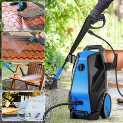 5000PSI 4.0GPM Heavy Duty Electric Pressure Washer with 33 FT Extension Hose, 4 QCNozzles and 500ml Foam Cannon for Cars/Fences/Driveways/Patios