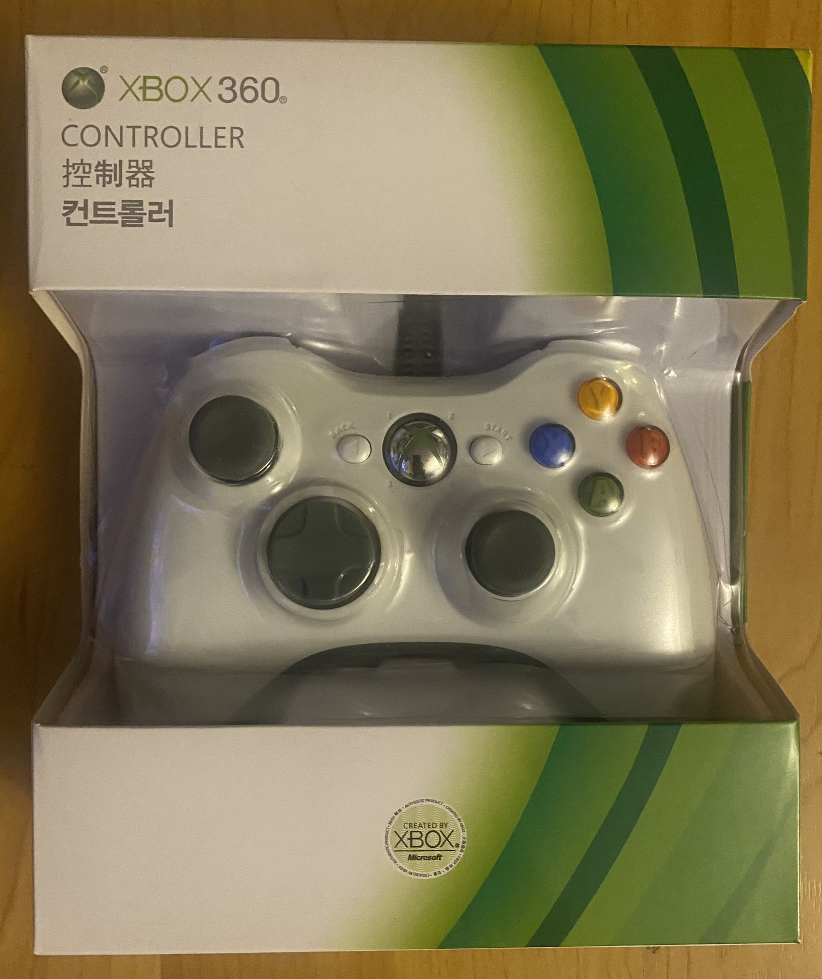 Wired Controller For The Microsoft Xbox 360! 