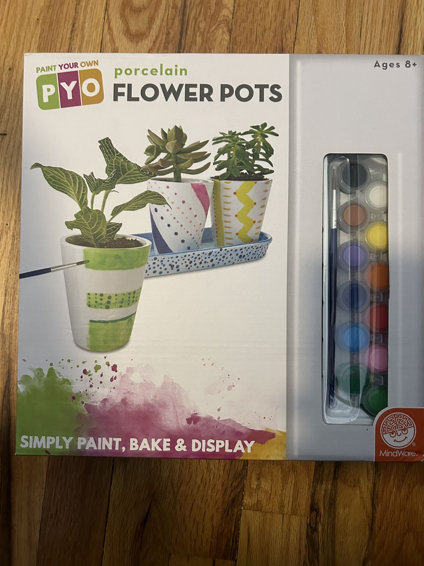 Paint Your Own Flower Pots 