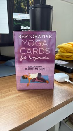 Restorative Yoga Cards for Beginners: Gentle Poses for Relaxation and Healing