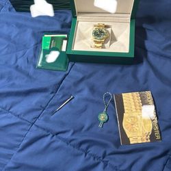 Brand New Green Faced Designer Watch 