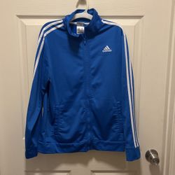 Adidas Jacket Electric Blue Size XL Junior 
