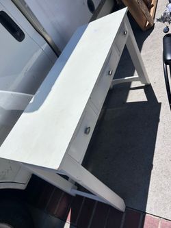 White dresser