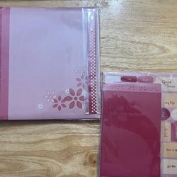 Scrapbooks & Refill pages (large) - Unused 