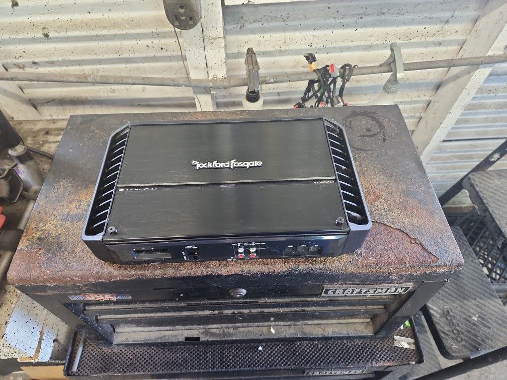 Rockford Fosgate P1000X1BD Tested WORKS!