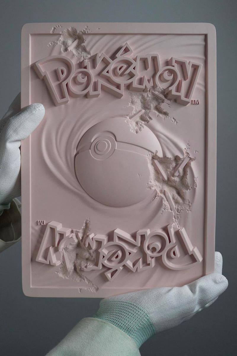 arsham pokemon card Daniel Arsham x EYEFUNNY OBJECTS Pokmon Card
