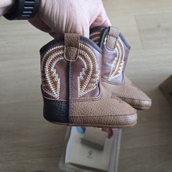 Western Cowboy Boots. Baby Size 2 (3-8 Months). Like New.