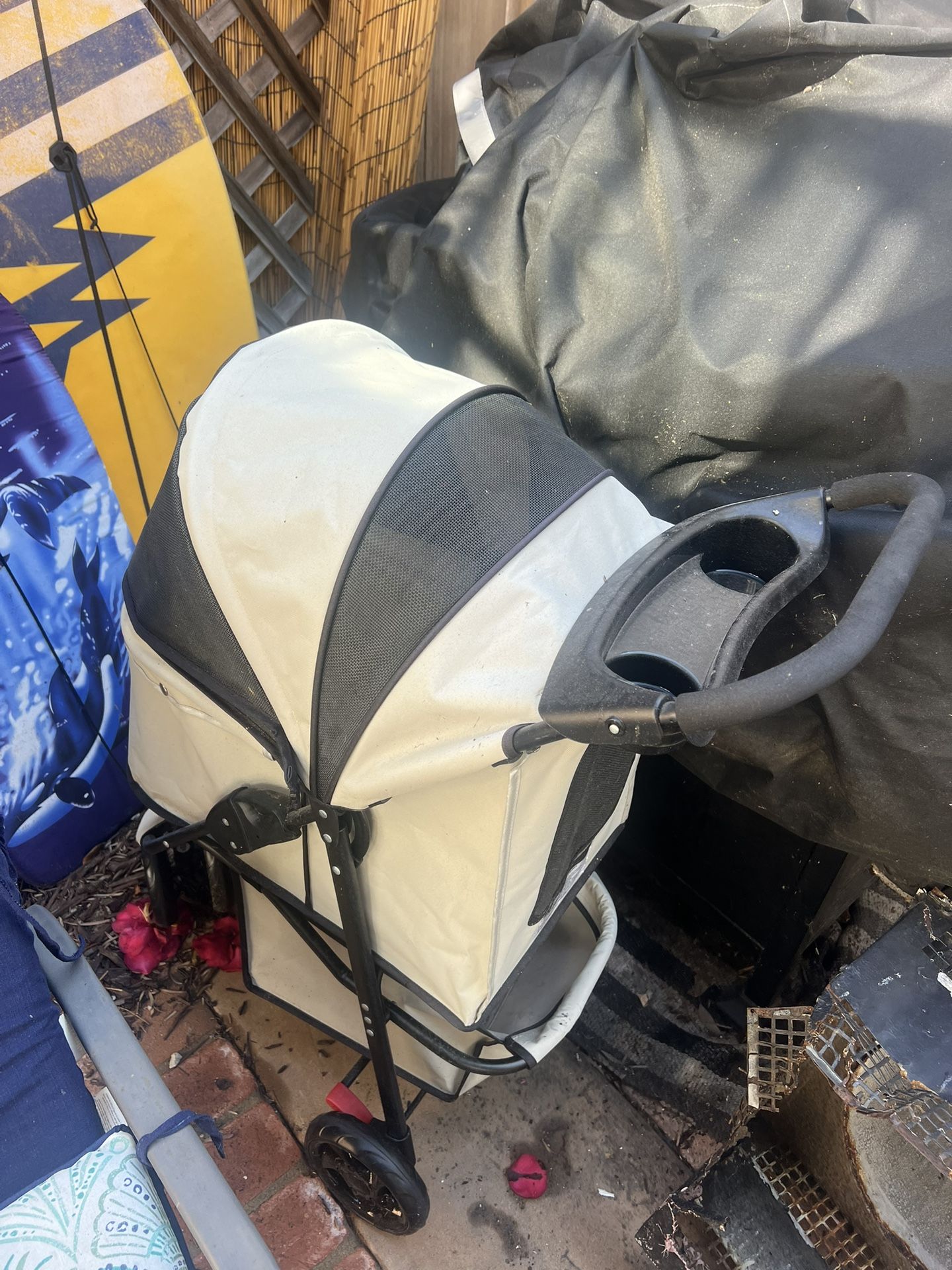 Pet Stroller (Khaki)