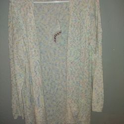 Cardigan 143 story by line up women's cardigan size large