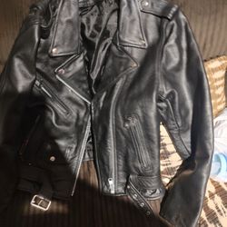 Leather Jacket For It's In Great Shape Nothing Wrong With It