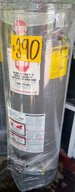 Rheem water heater 40gallon